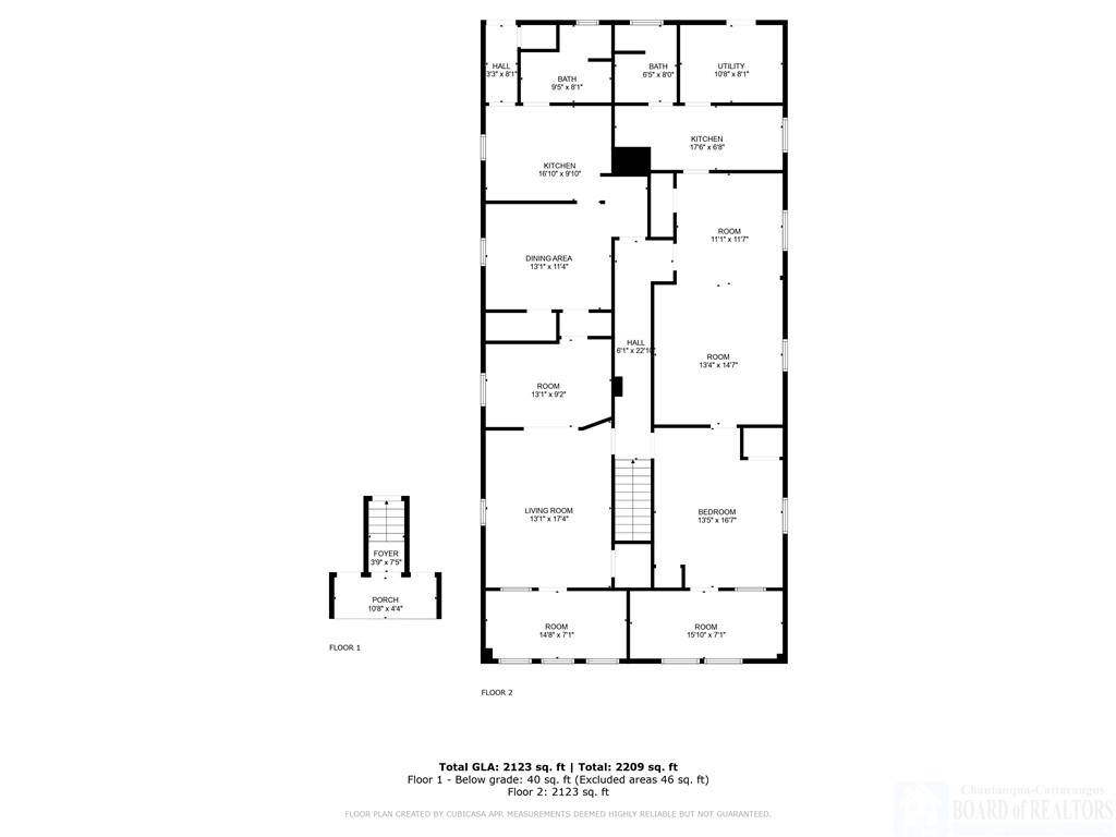 1305 West State Street Olean, NY 14760 - Photo 44 of 44 2nd Floor - Right Side of Building