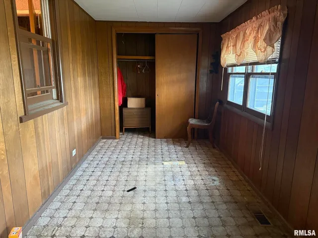 a view of an entryway door