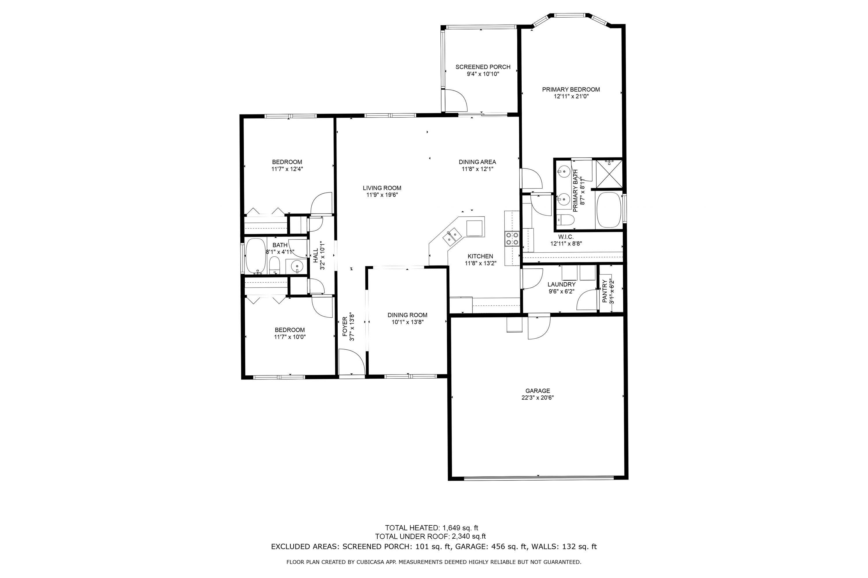 5115 Huston Road Conway, SC 29526 - Photo 39 of 39 Floor plan / room layout