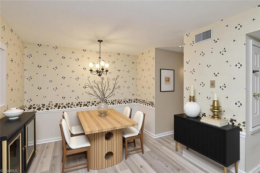 908 South Ridge Court, Unit 128 Winston-Salem, NC 27107 - Photo 15 of 24 Breakfast Room-VIRTUAL STAGING