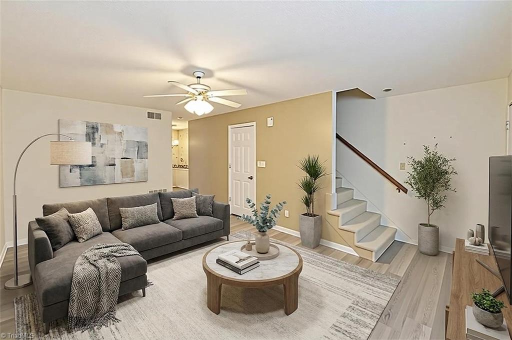 908 South Ridge Court, Unit 128 Winston-Salem, NC 27107 - Photo 5 of 24 Living Room - VIRTUAL STAGING