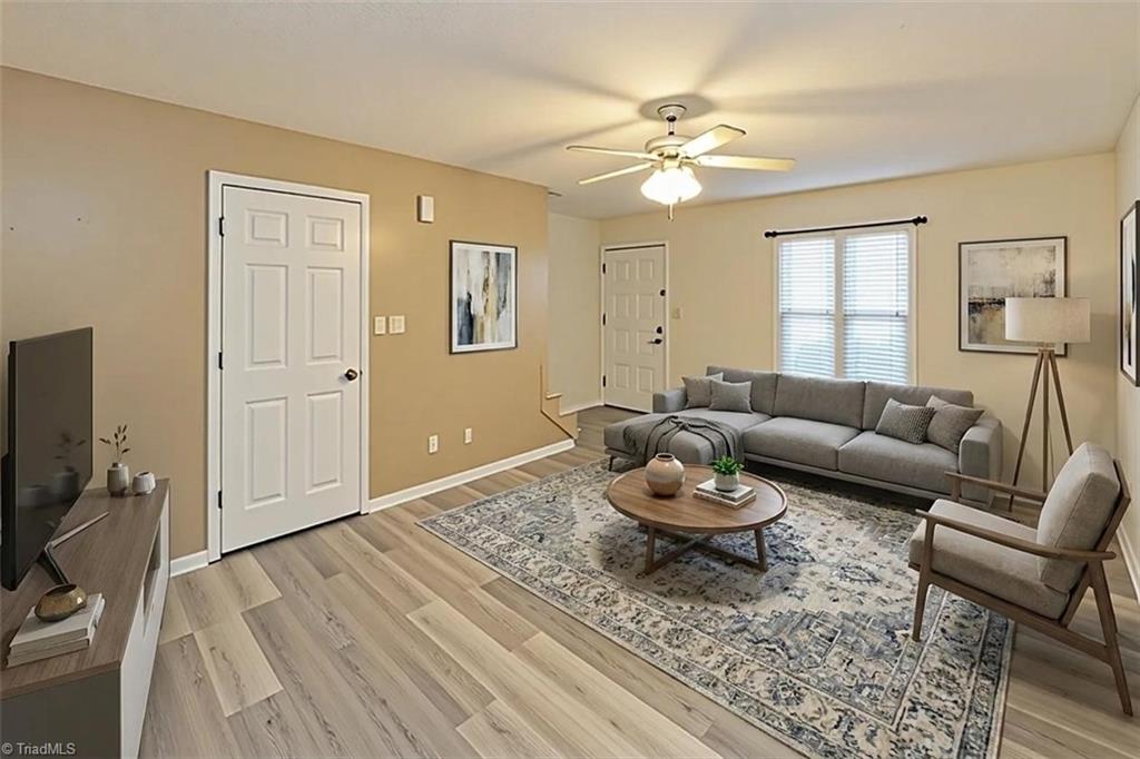 908 South Ridge Court, Unit 128 Winston-Salem, NC 27107 - Photo 7 of 24 Living Room -VIRTUAL STAGING