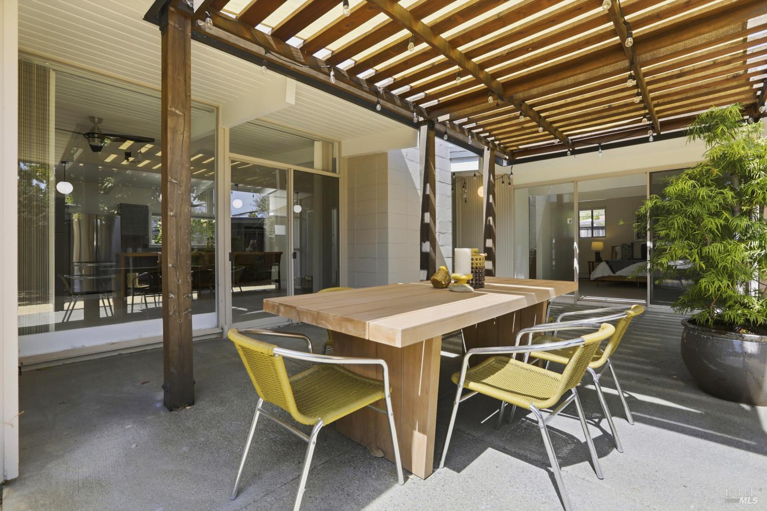 656 Bamboo Terrace San Rafael, CA 94903 - Photo 21 of 26 a dining room with furniture and window