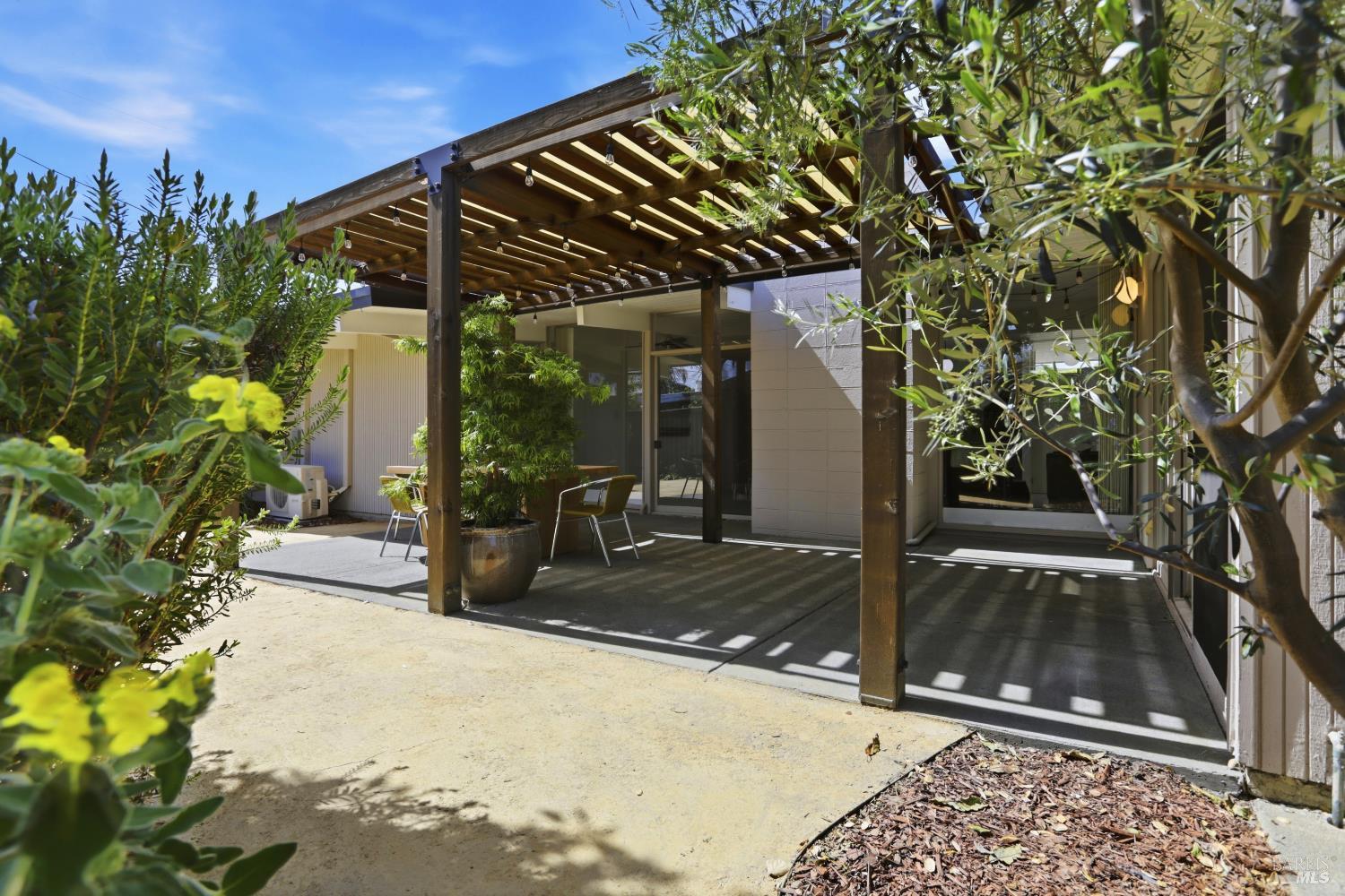 656 Bamboo Terrace San Rafael, CA 94903 - Photo 23 of 26 a view of a backyard of the house