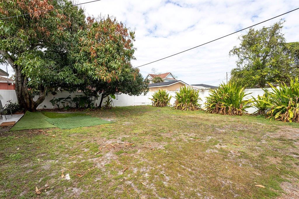 2909 West Dewey Street Tampa, FL 33607 - Photo 20 of 25 a view of a yard in front of a house