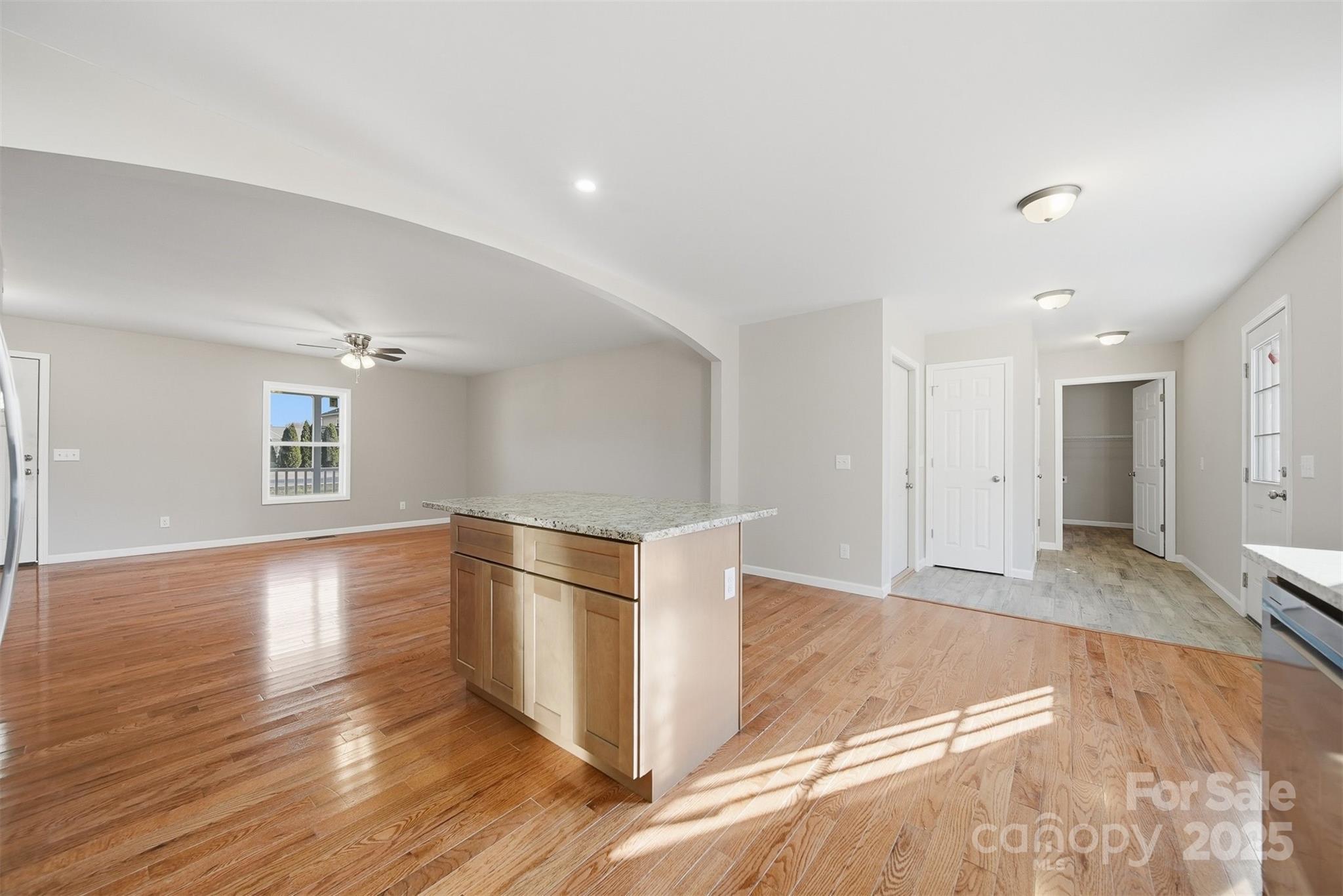 4951 Grace Chapel Road Granite Falls, NC 28630 - Photo 14 of 38 a view of empty room with wooden floor