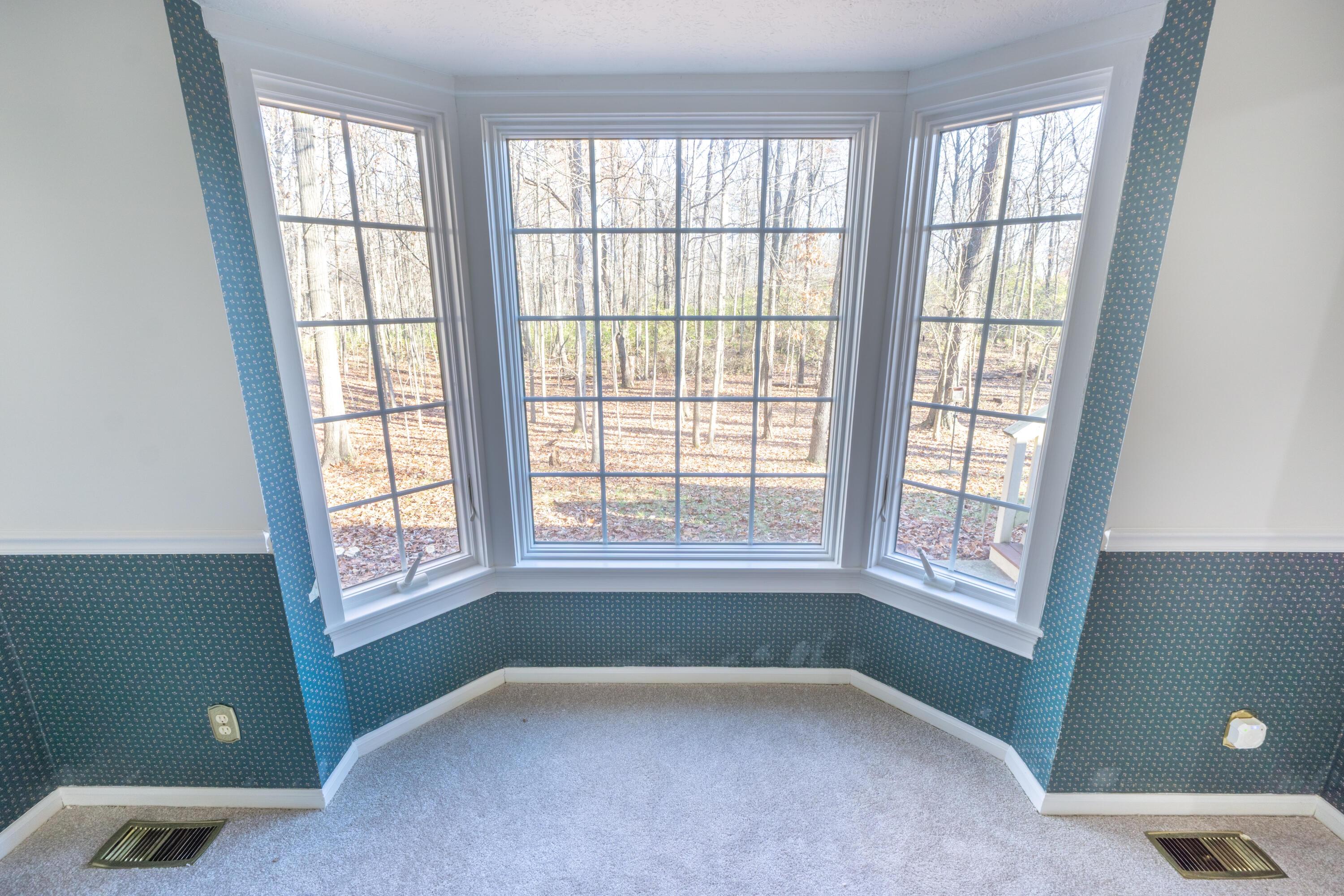 3880 Fry Road Ostrander, OH 43061 - Photo 31 of 82 Beautiful bay window in the living room. Oh what a view!