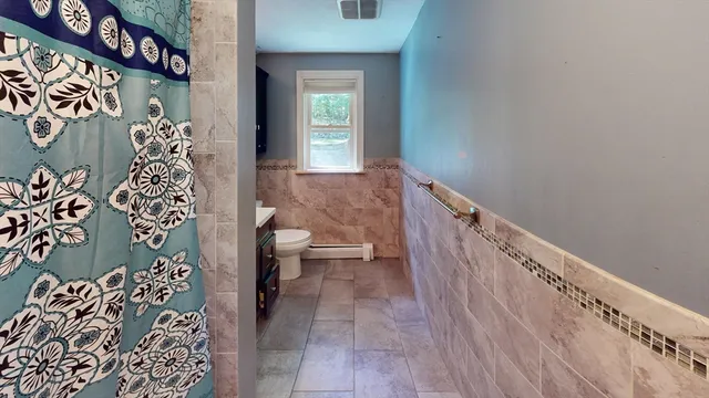 a view of a hallway with entryway