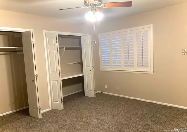 a view of a wooden door