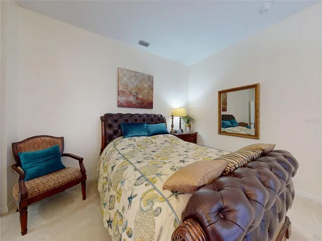 a view of a yard with swimming pool