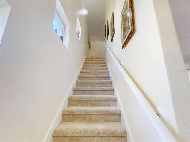 a view of a house with a garage