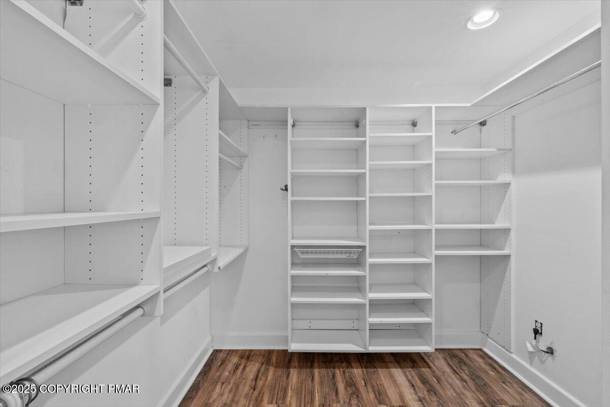 1553 Middle Road Stroudsburg, PA 18360 - Photo 45 of 75 a view of walk in closet with empty racks
