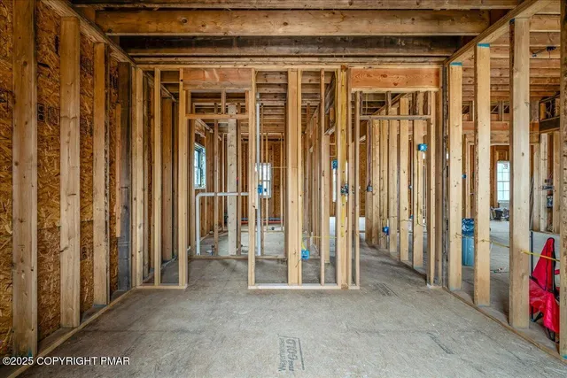 a view of an room with gym equipment