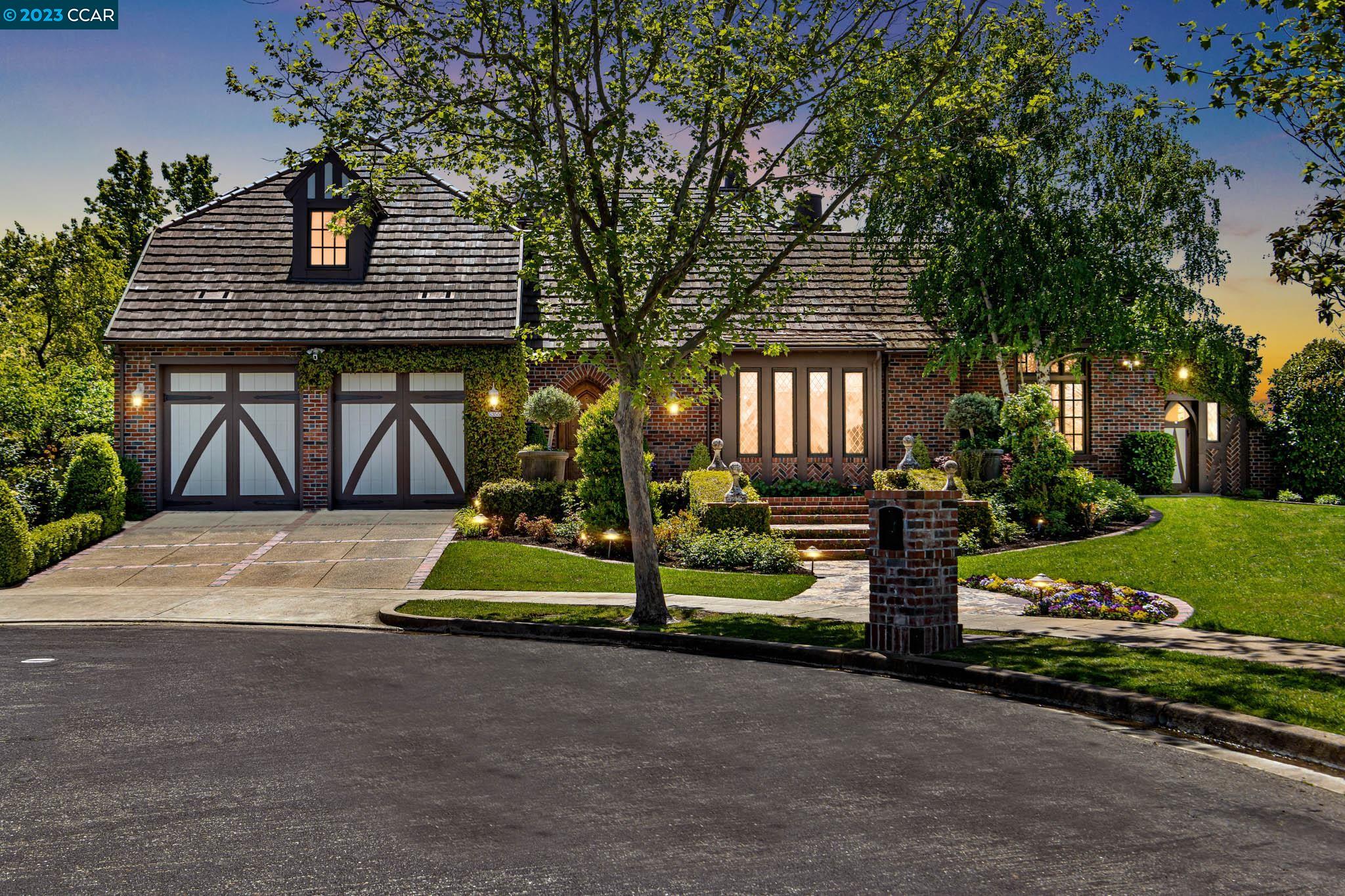 5355 Cypress Hawk Court San Ramon, CA 94582 - Photo 1 of 1 a small garden in the corner of a house