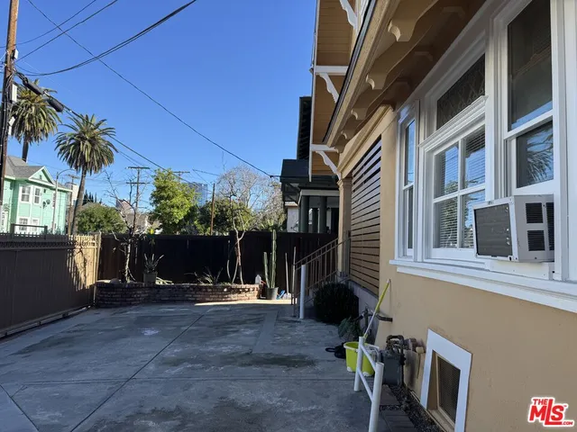 a view of outdoor space and porch