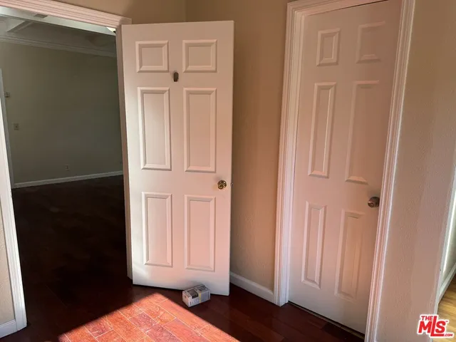 a view of front door