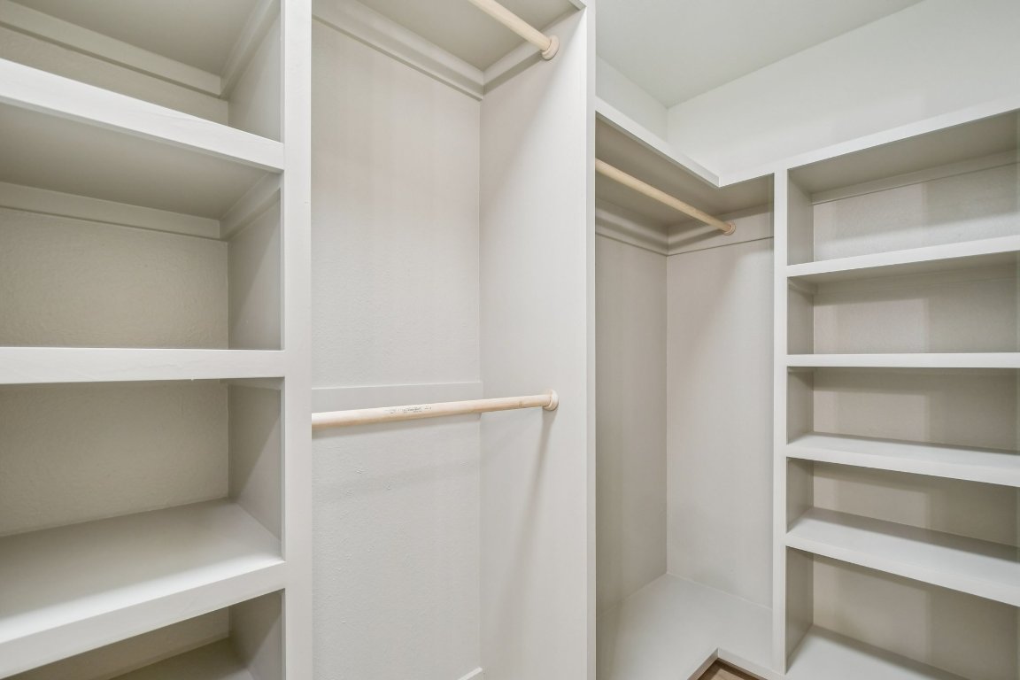 417 Oakridge Pass Cedar Park, TX 78613 - Photo 24 of 33 a view of an empty walk in closet