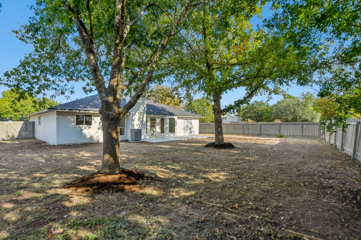 417 Oakridge Pass Cedar Park, TX 78613 - Photo 33 of 33 a tree in the middle of a yard