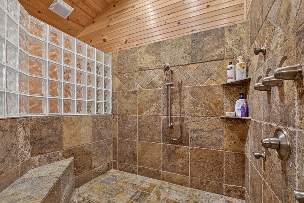 260 Observation Lane Blue Ridge, GA 30513 - Photo 47 of 100 a bathroom with a shower