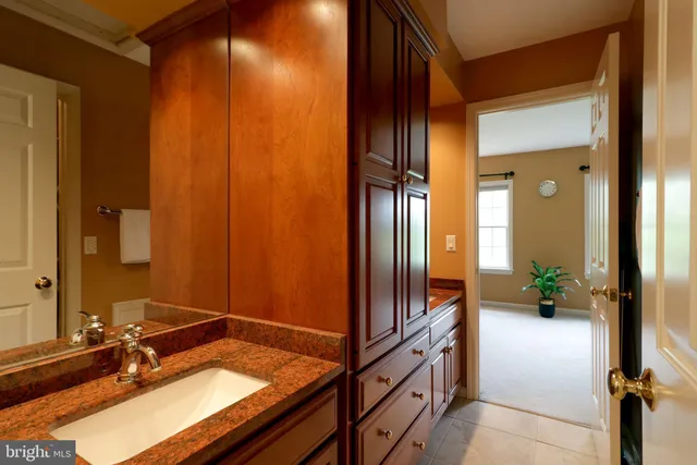 an aerial view of green landscape with trees houses and mountain view