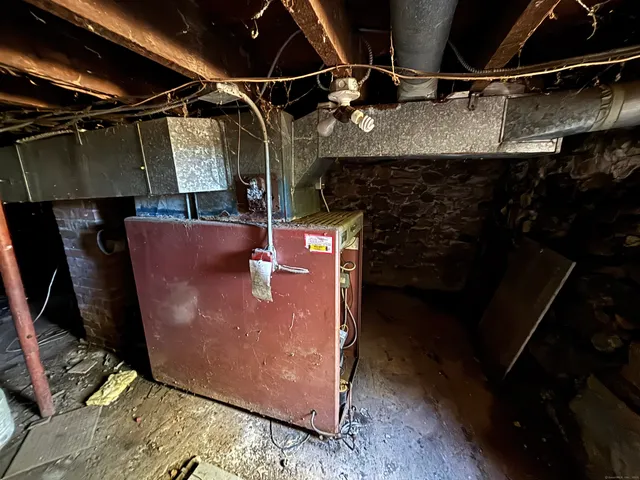 a view of water heater room