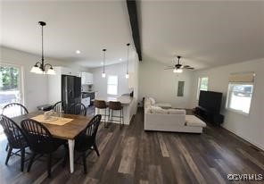 215 Johnson Mill Road Bumpass, VA 23024 - Photo 6 of 9 a view of a dining room with furniture
