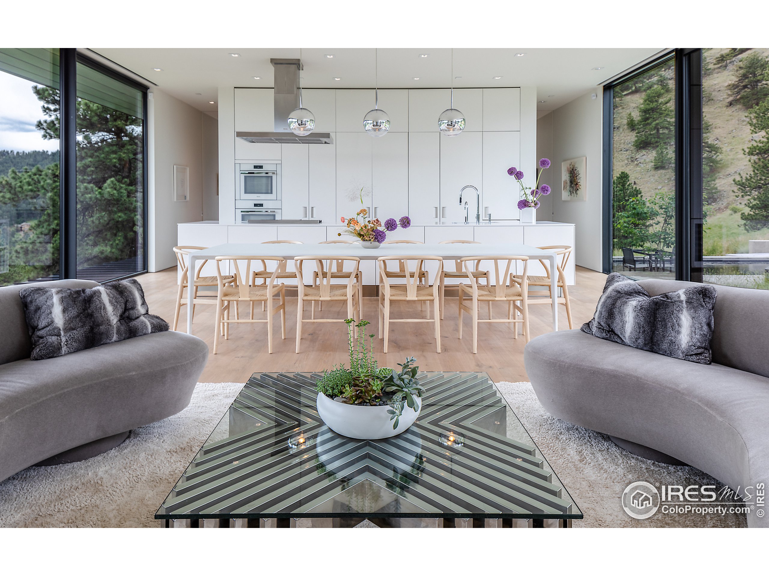 Undisclosed Address Boulder, CO 80302 - Photo 24 of 40 a balcony with furniture and a potted plant