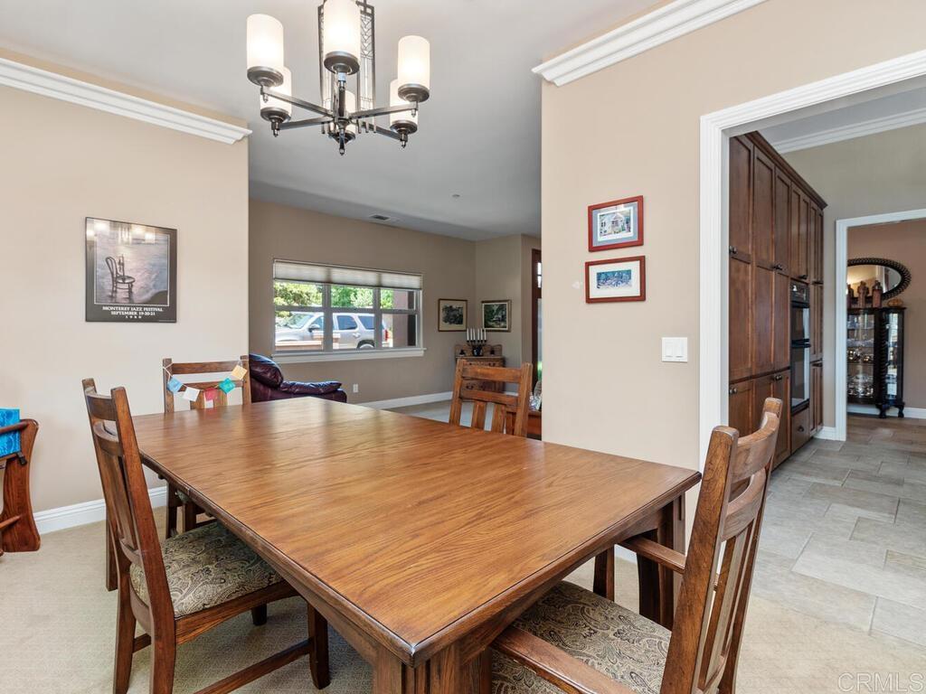 1845 Acacia Lane Fallbrook, CA 92028 - Photo 18 of 54 a view of a dining room with furniture