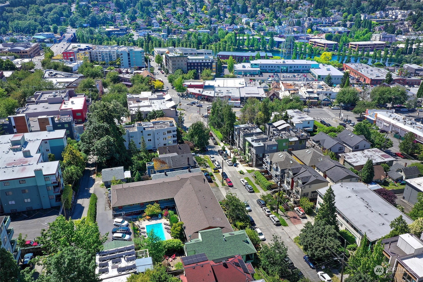 3636 Evanston Avenue North, Unit 4 Seattle, WA 98103 - Photo 17 of 19 a view of a city