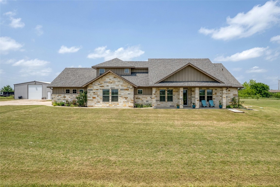 Welcome to your dream home! This 4 Bed | 3 Full Bath | 2 Half Bath home is nestled on 5 acres and offers the perfect blend of luxury, comfort, and functionality.