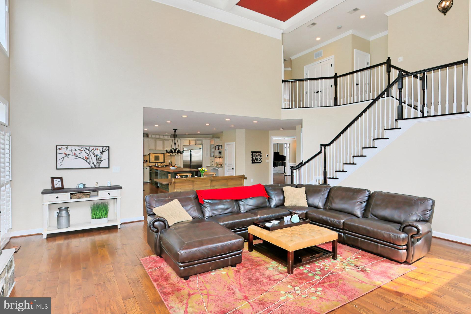 6512 Stallion Road Clifton, VA 20124 - Photo 20 of 73 2 story family room with beautiful back stairwell