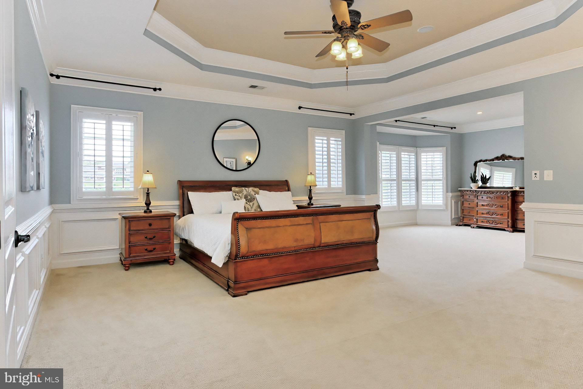 6512 Stallion Road Clifton, VA 20124 - Photo 28 of 73 serene primary bedroom with a gas fireplace