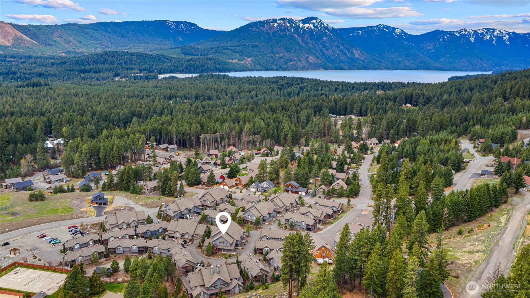 231 Clearwater Loop, Unit 1 Ronald, WA 98940 - Photo 24 of 34 a view of a lush green hillside and houses