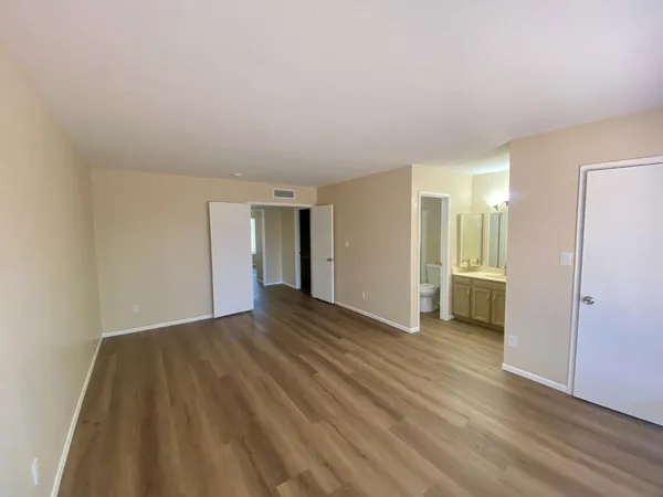 wooden floor in an empty room