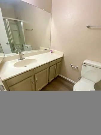 a bathroom with a sink and a toilet