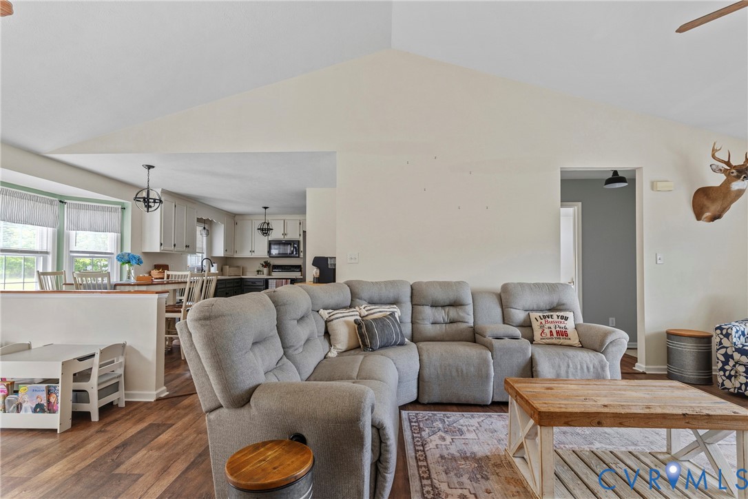 64 Edwards Court Dutton, VA 23050 - Photo 4 of 27 Vaulted ceilings define this open living space fea