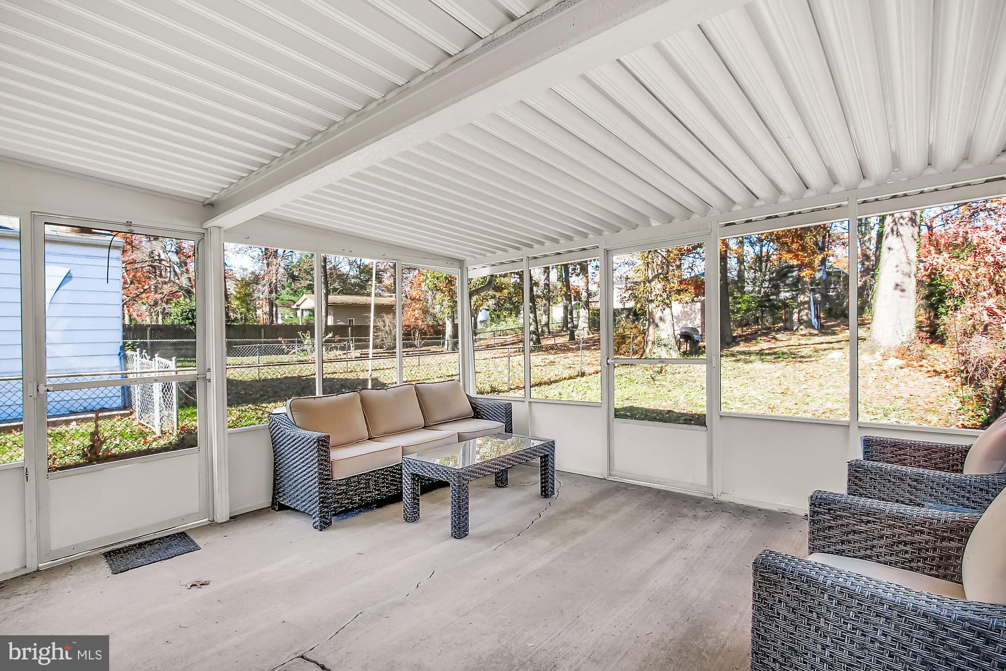 1656 Mussula Road Towson, MD 21286 - Photo 4 of 26 Massive screened in porch overlooking huge yard!