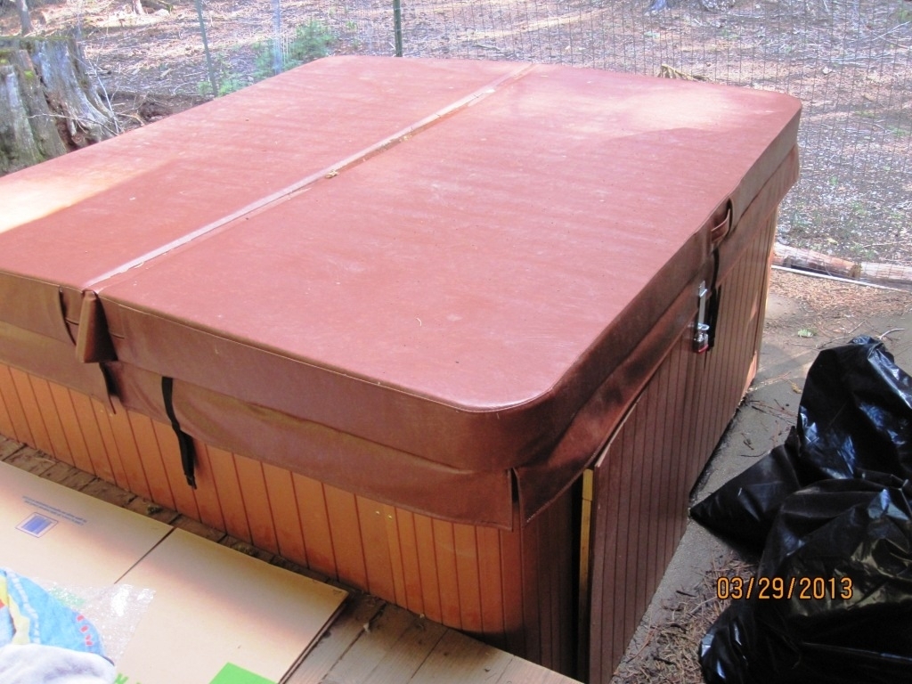 8567 Lake McCumber Road Shingletown, CA 96088 - Photo 31 of 39 back porch working spa