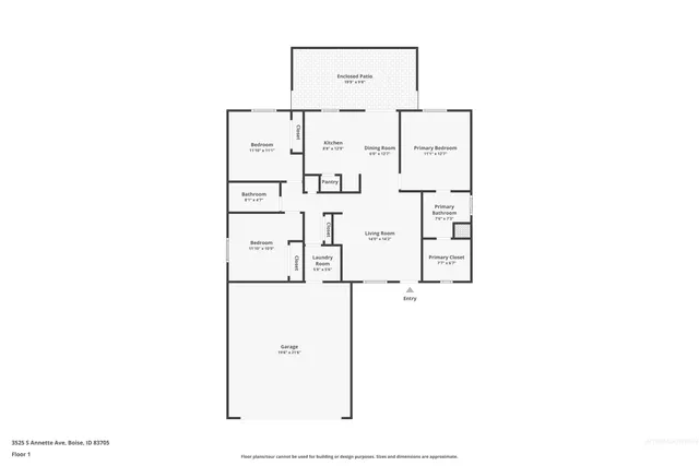 $459,000 | 3525 South Annett Avenue, Boise, ID 83705