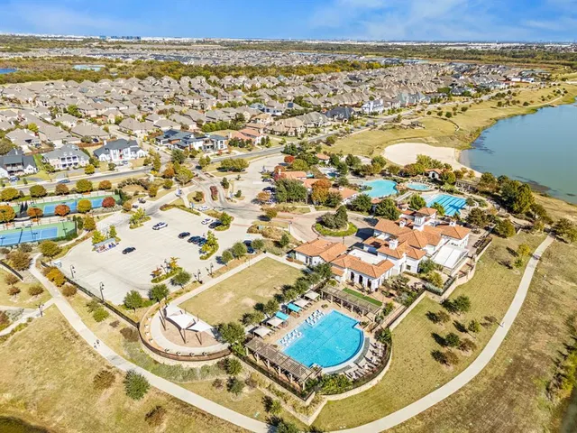 a view of a lake with a mountain in the background