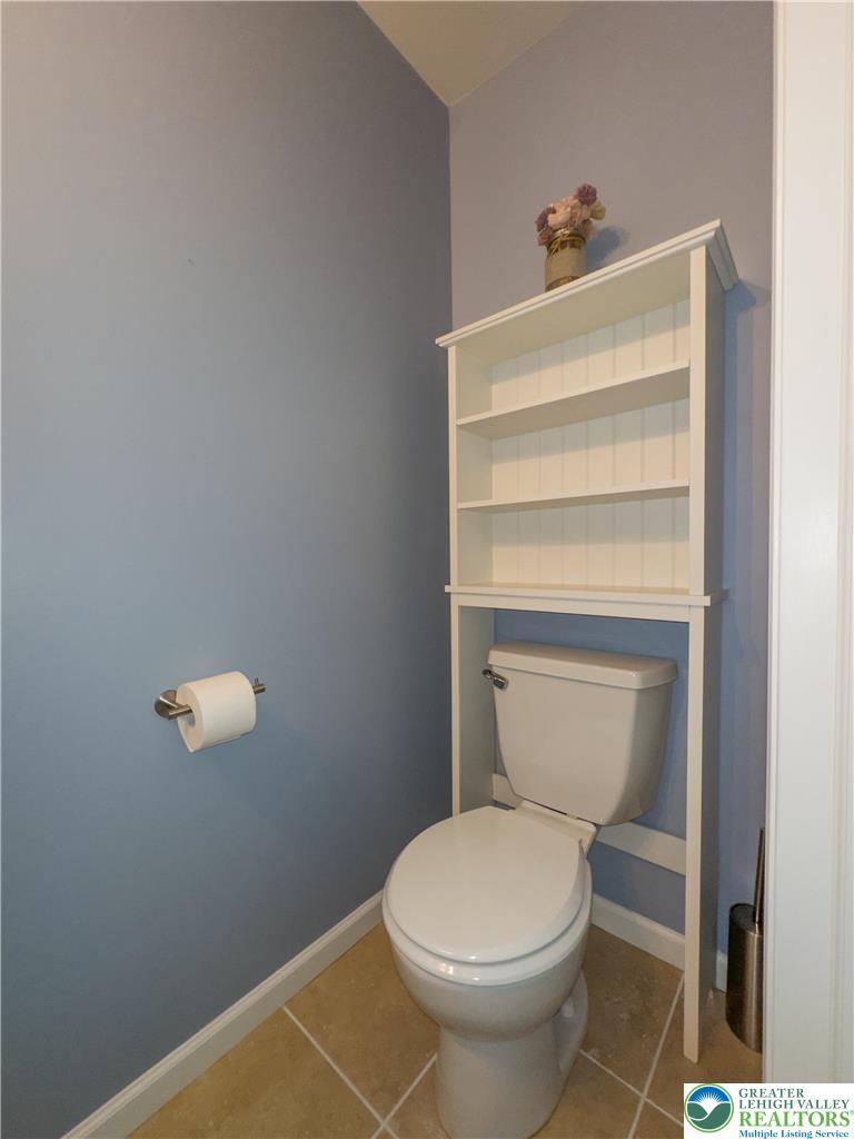 1252 Center Street Coplay, PA 18037 - Photo 17 of 63 a bathroom with a toilet and a sink