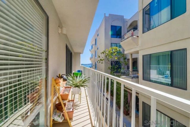 a view of balcony and patio