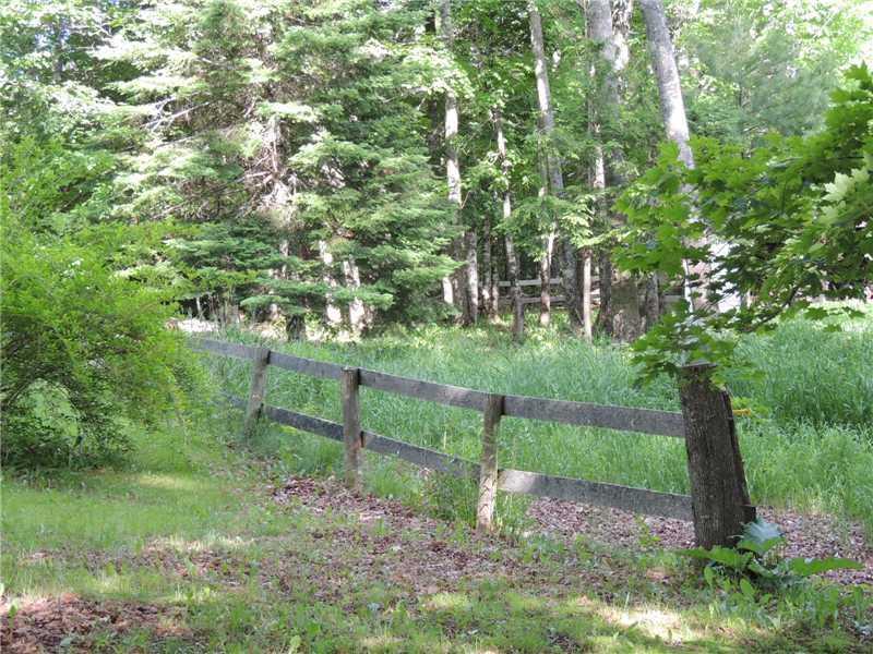 230 Mccard Road Corinth, ME 04427 - Photo 27 of 35 Yard/Garden. Split rail...