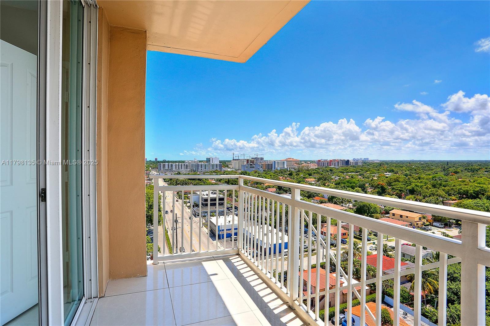 2665 Southwest 37th Avenue, Unit 1506 Miami, FL 33133 - Photo 11 of 19 a view of city from a balcony