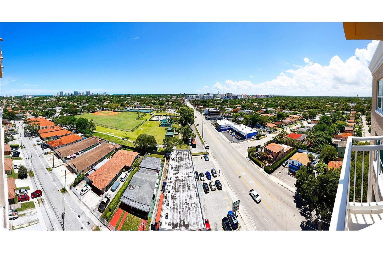 2665 Southwest 37th Avenue, Unit 1506 Miami, FL 33133 - Photo 10 of 19 an aerial view of residential houses with outdoor space