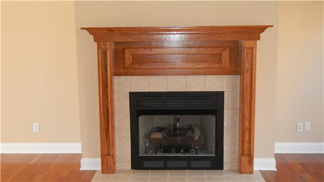 1205 East End Road Manchester, TN 37355 - Photo 3 of 14 Gas fireplace is the focal point in the living room. Beautiful wood mantle and large windows add natural light.