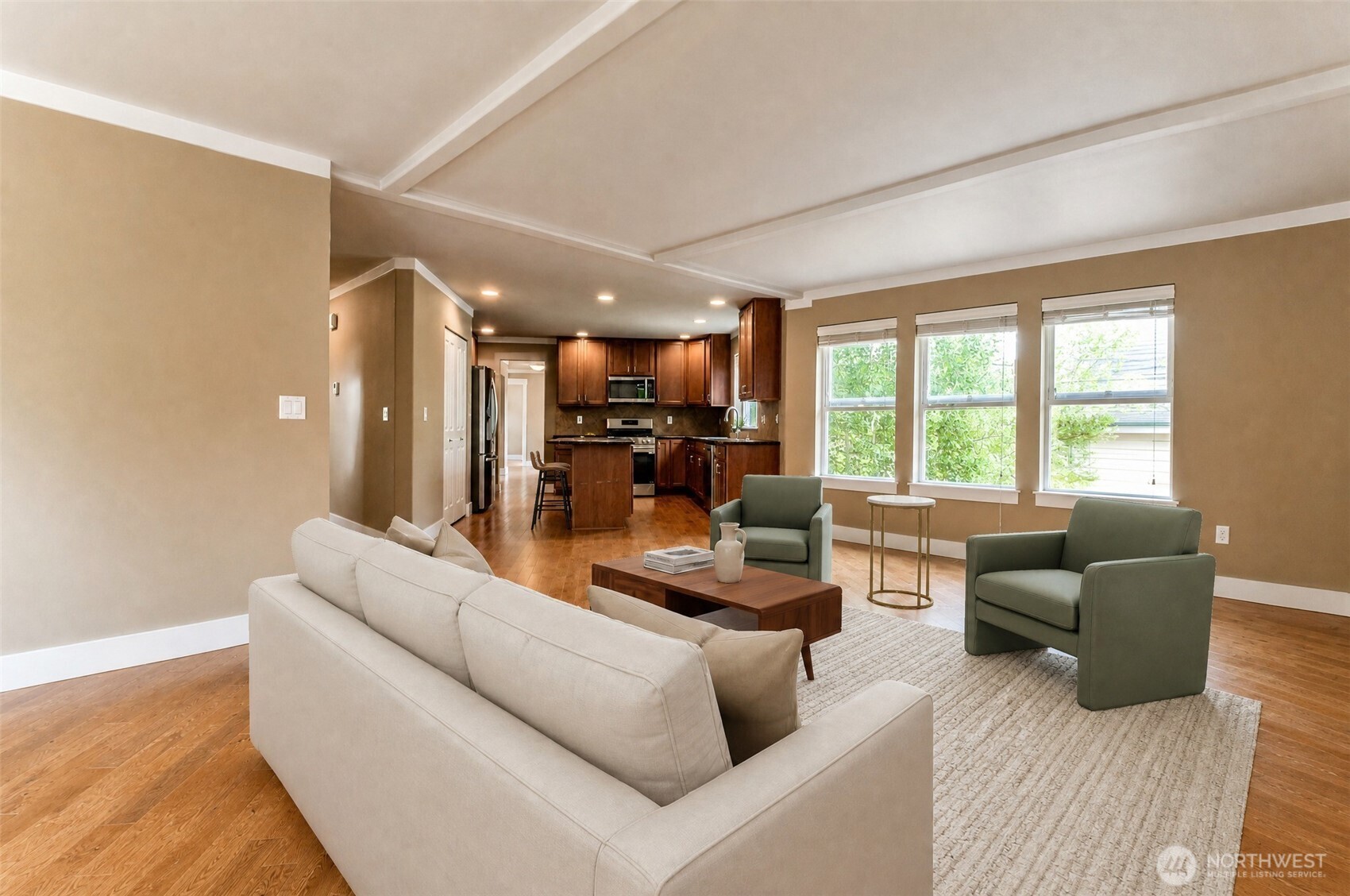 3000 South Mt Baker Boulevard Seattle, WA 98144 - Photo 16 of 40 a living room with furniture and a large window