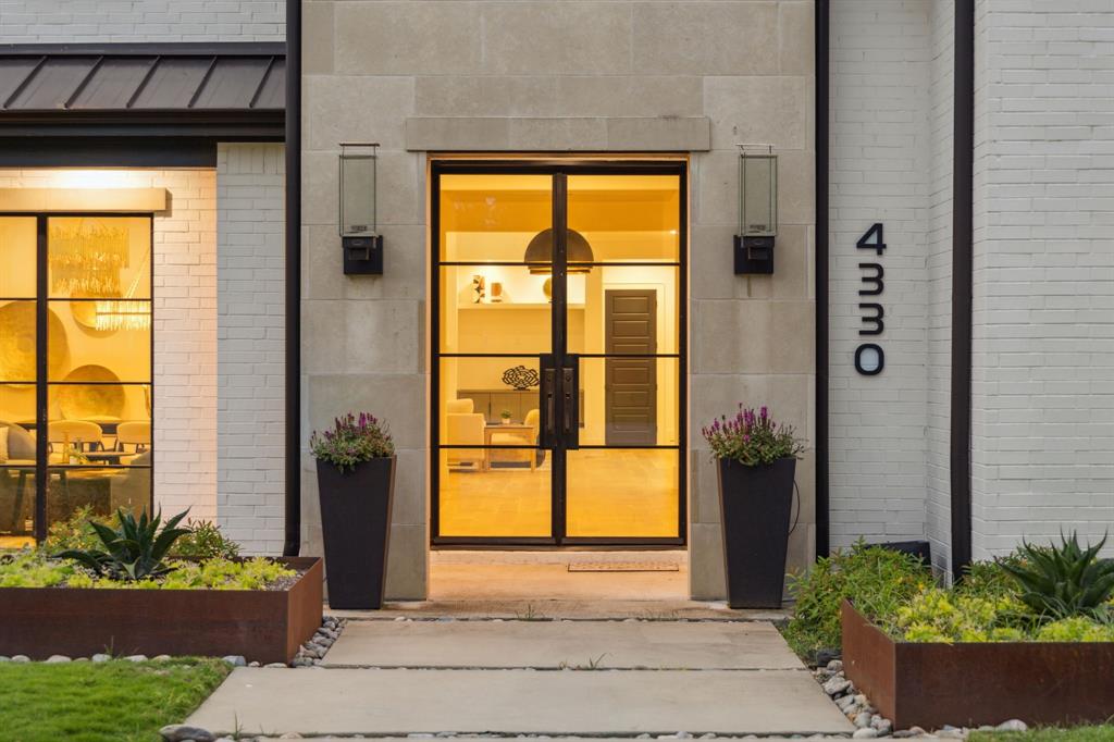 4330 Ridge Road Dallas, TX 75229 - Photo 3 of 30 a front view of a house having a garden