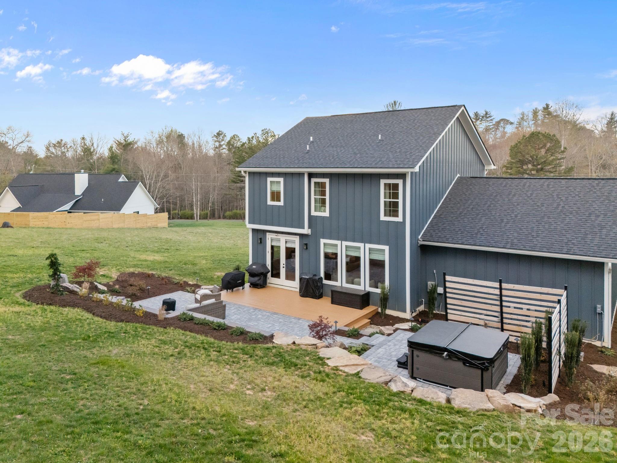 234 Gravely Branch Road Fletcher, NC 28732 - Photo 2 of 46 front view of a house with a yard
