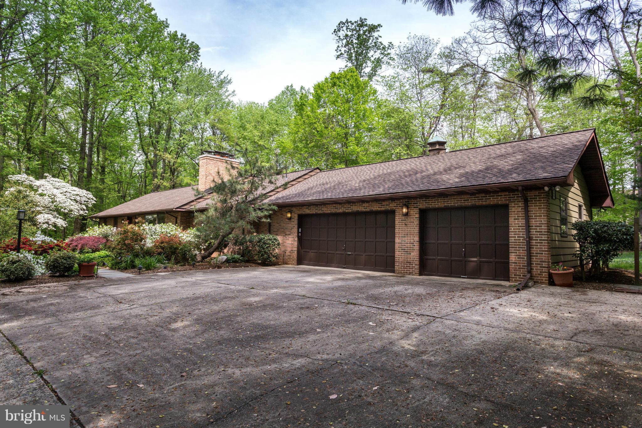 Exterior Front Garage Entrance